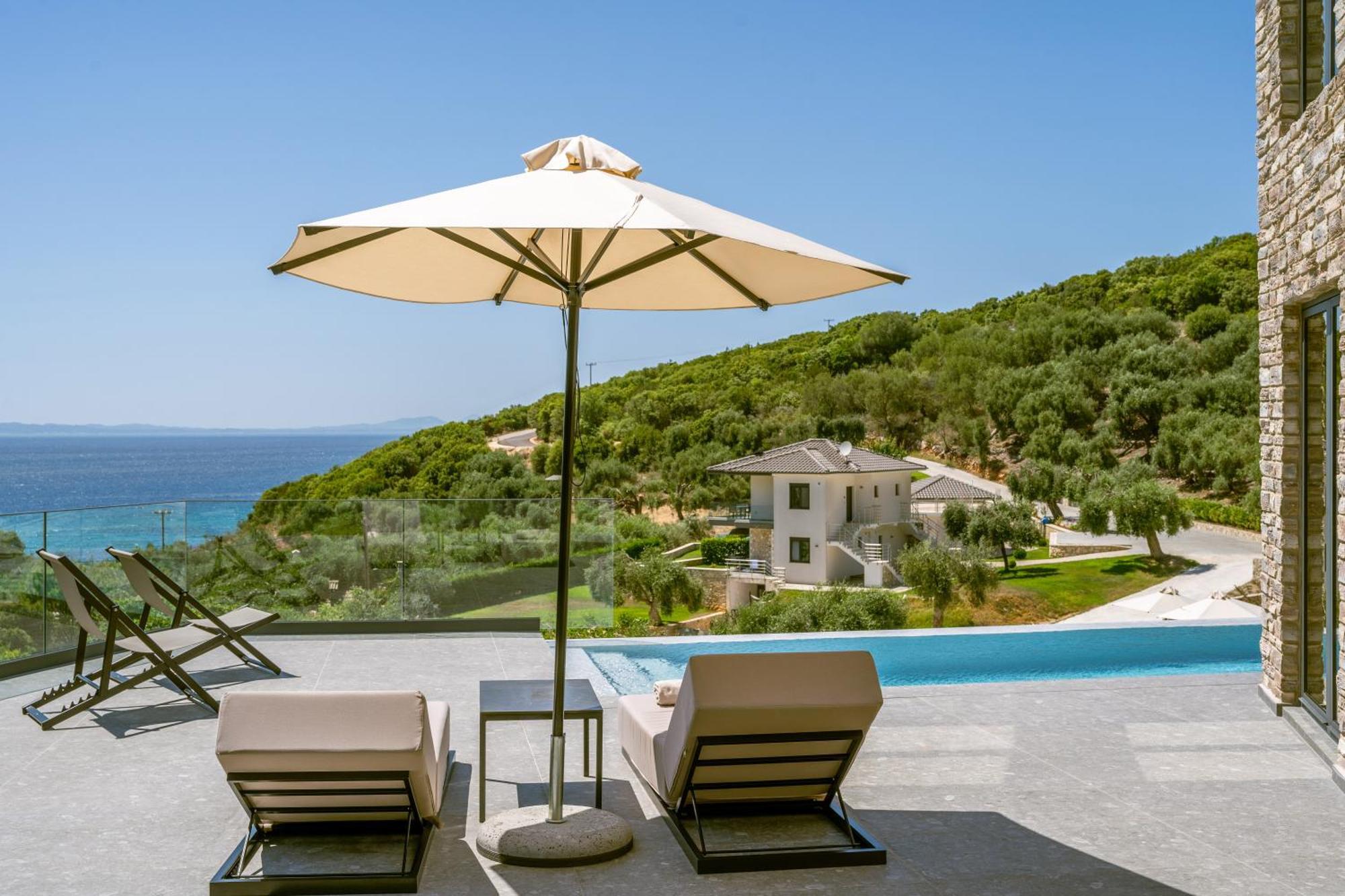 The View Hotel Sofas Coastal Retreat Perdika  Exterior foto